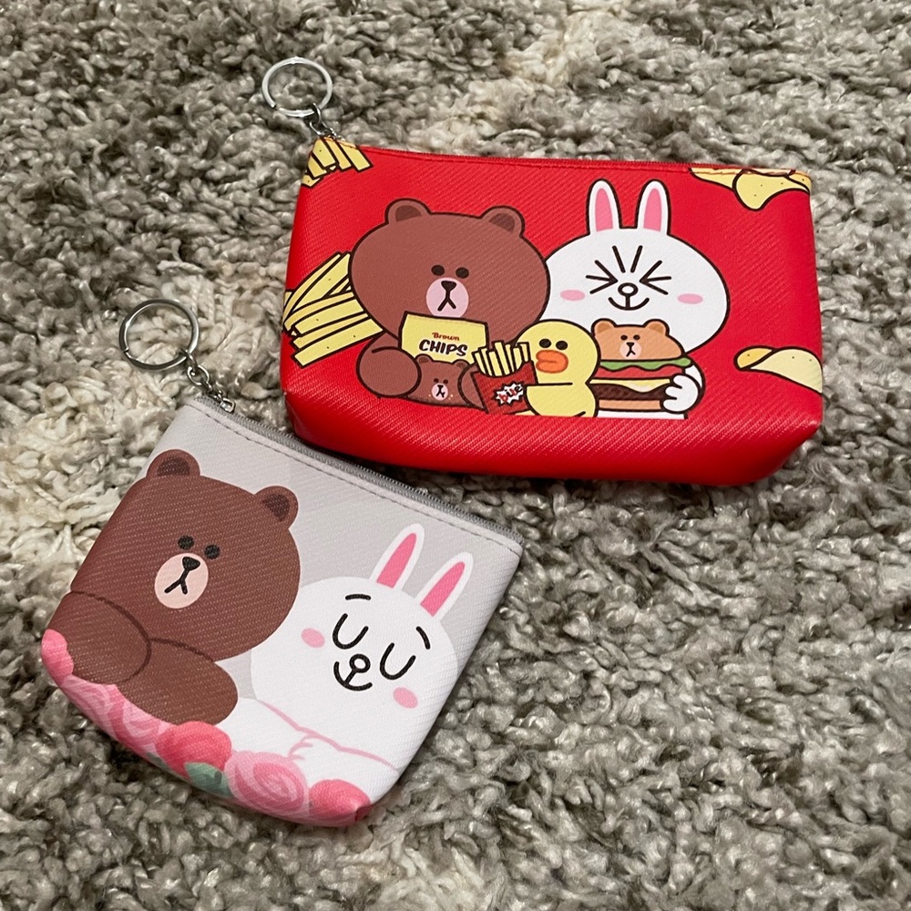 Line Zip Pouches